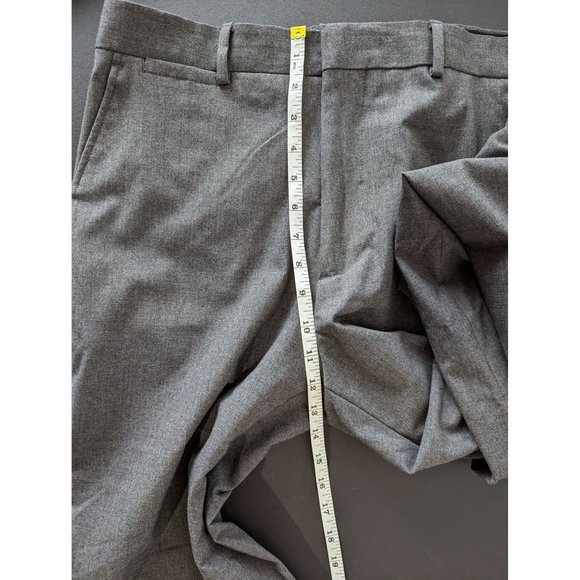 J. Ferrar Men's Gray Dress Pants Size 34/32 Regular Neutral Office Career Formal - Picture 6 of 8